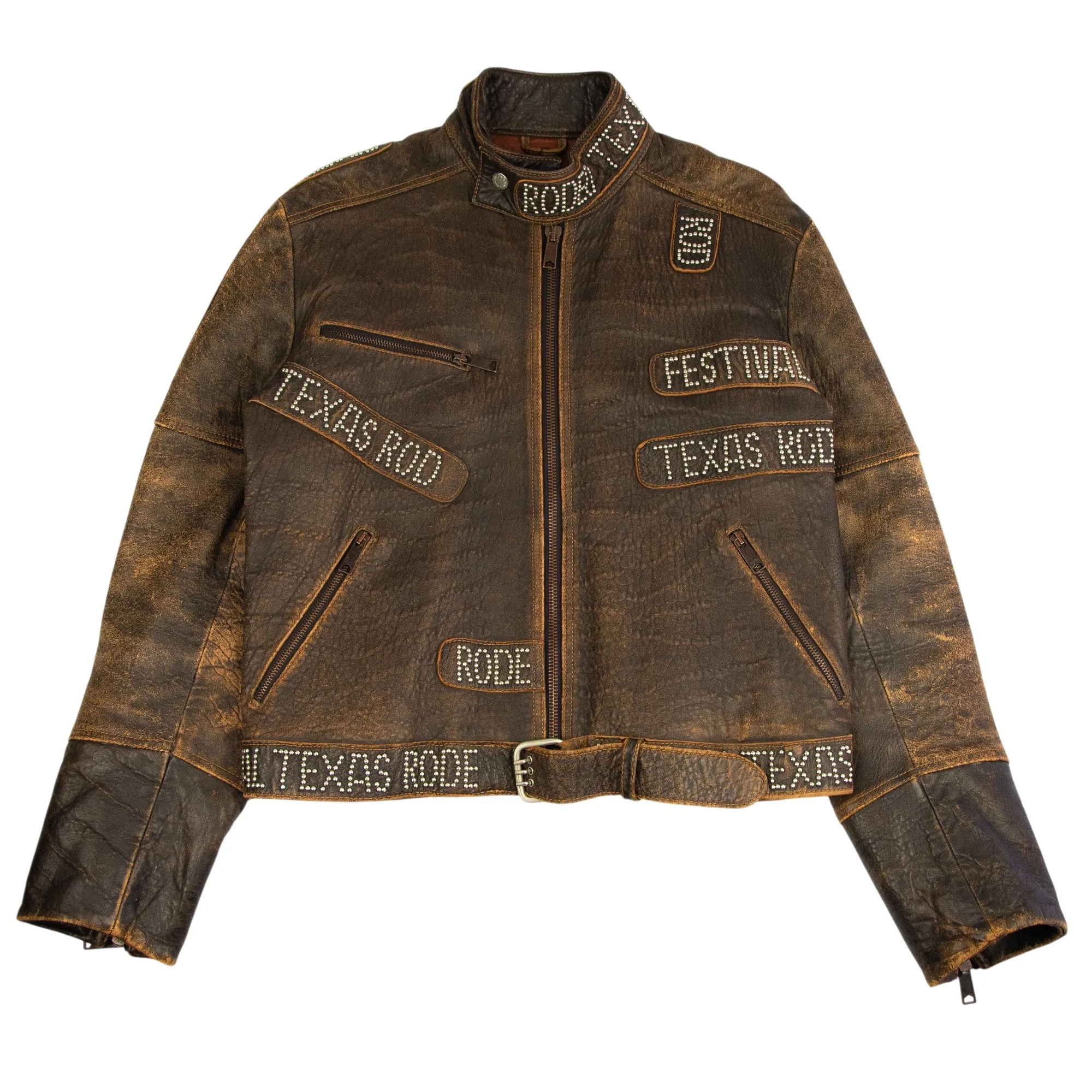 ジャケット・アウター DOLCE&GABBANA leather jacket 00s archive D&G Leather Jacket – Archive 1906